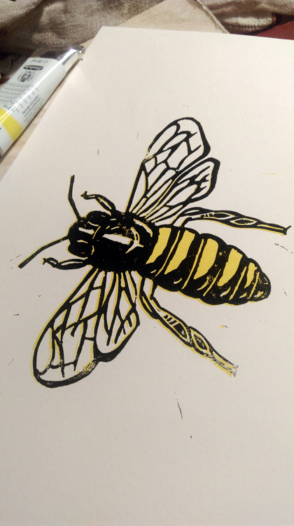 Bee-lino-cut-print2